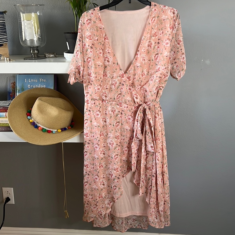 Floral spring dress